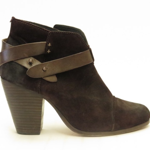 rag & bone Shoes - Rag & Bone Harrow Ankle Boot Dark Burgundy Brown